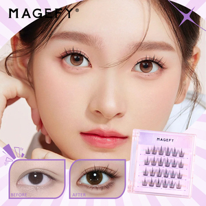 <span class=keywords><strong>MAGEFY</strong></span> Vente en gros de cils en bouquets autocollants, extensions de cils DIY, extensions de cils en bouquets naturels, faux cils en gros - Product Image 2