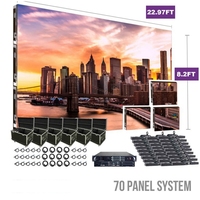 Pantalla LED para Exteriores P3.91, P2.6, P2.9, 5m x 3m, 50x50, Cabina de DJ para Eventos, Pantalla LED Portátil P3 para Alquiler de Escenarios, Pantalla LED para Iglesia