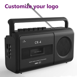 Lecteur de cassettes portable avec radio, prise en charge du Bluetooth, du lecteur USB, du lecteur de cassettes de voiture, radio AM/FM stéréo, lecteur de cassettes rétro - Product Image 1