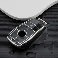 Coque de protection pour clé de voiture en TPU, vente chaude, pour Mercedes Benz Classe E C S GLC E200 E400 E63 W213 S550 S560 C260 A200