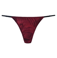 String pour filles, culotte taille basse en Satin, PVC, nouvelle collection, OEM