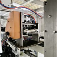 Machine d'emballage de serviettes hygiéniques entièrement automatique à 10 axes, entraînée par servomoteurs Mitsubishi, haute vitesse 70 sacs/min