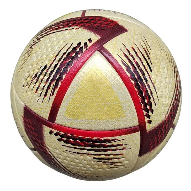 Ballon de football de haute qualité Taille 5 Ballon de football d'exercice de pratique sportive Ballons de football durables avec impression personnalisée
