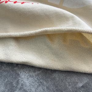 เสื้อกล้ามสตรีทแวร์คุณภาพสูง ผ้าฝ้าย ประดับเพชรเทียม เสื้อกล้ามผู้ชาย คอกลม ผ้าเฟรนช์เทอร์รี่ พิมพ์ลายพอง เสื้อยืดกราฟิกแบบไม่มีแขน - Product Image 5