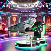 Simulador de Vuelo de Avión VR Profesional para Interiores, Máquina de Juegos de Arcade con Construcción Metálica para Centros Comerciales y Aeropuertos