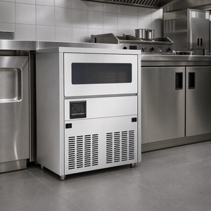 Machine à glaçons commerciale populaire pour restaurants et cafés, refroidie par air, automatique, en acier inoxydable, pour les entreprises - Product Image 6