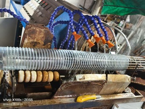 <span class=keywords><strong>Manguera</strong></span> de PVC para Aspiradora Industrial de 100 mm, Tubo Corrugado para Trabajos en Madera, Conducto de Aire Telescópico para Sellado de Bordes y Máquinas de Grabado - Product Image 5