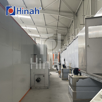 Lini Pengecatan Bubuk Otomatis untuk Penyemprotan Casing Generator di Rumania