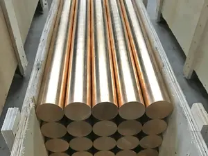 C17500 Industrial Conductive 99.95% Pure Copper Rod Copper Round Bar Price