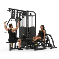 Machine multifonctionnelle de musculation en gros pour usine, équipement multi-stations 4 personnes pour entraînement complet de la force en musculation