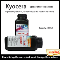 Cabezal UV Industrial RUNCAITU para Impresora Plana Digital Kyocera RH72, 1000 ml/Botella, Colores Vívidos