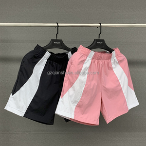 Wholesale Windbreaker Unisex Shorts Summer Running Athletic Casual Biker Boxing Gym Shorts Manufacturer Custom Mens Nylon Shorts - Product Image 4