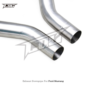 Bsk với chất xúc tác downpipe cho Ford <span class=keywords><strong>Mustang</strong></span> <span class=keywords><strong>V6</strong></span> 3.7L 2012 2013 động cơ tiêu đề ống thép không gỉ ống xả catted hệ thống - Product Image 5