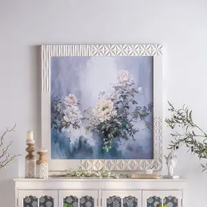 מודרני מופשט קיר תליית ציור עיצוב הבית וול ארט דקור בד שמן פרח ציור לסלון ספת רקע