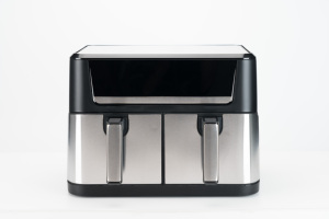 Friteuse à air freidora de aire de meilleure qualité 6L + 6L en acier inoxydable Appareil de cuisine pour maison intelligente Vente en gros Friteuses à air numériques électriques - Product Image 2