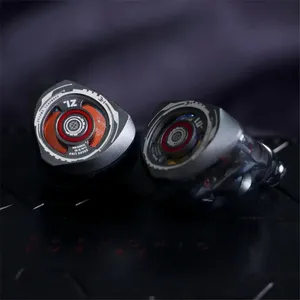 Tangzu HE ZhangLiao 1DD+2BA+1Planar Quad-Driver Hybrid IEM หูฟังชนิดใส่ในหูไฮไฟเพลงหูฟังแบบมีสายพร้อมสาย 0.78 มม.3.5 มม./4.4 มม. - Product Image 3