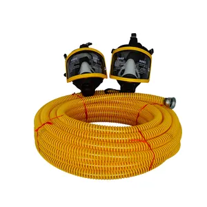 Factory Wholesale portable electric supply long tubes air powered respirator gas maskes for coal mine