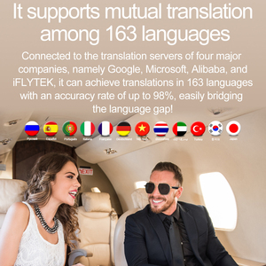 Gafas inteligentes W100C AI Assistant, auriculares portátiles con ChatGPT, traducción multilingüe en tiempo Real, gafas AI - Product Image 4