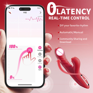 4 En 1 10 vibración 7 empuje mujeres conejo clítoris estimulador consoladores punto G vibrador propulsor juguetes sexuales masajeador - Product Image 2