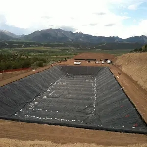 Waterproof geomembrane price geomembrane hdpe 1mm 1.5mm pond hdpe liner dam liner