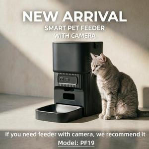 Distributeur automatique de <span class=keywords><strong>nourriture</strong></span> pour animaux de compagnie intelligent pour chiens et chats, avec application mobile Wifi, contrôle à distance par puce électronique, capacité de 6L - Product Image 2