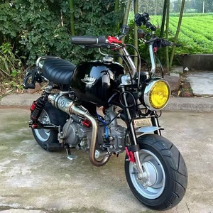 Motocicleta Retro Mini <span class=keywords><strong>Monkey</strong></span> 150cc Modificada, Estilo Z50, con Faro Redondo Amarillo - Product Image 1