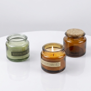 Bouteille <span class=keywords><strong>en</strong></span> <span class=keywords><strong>verre</strong></span> de 100 ml avec bouchon <span class=keywords><strong>en</strong></span> liège pour bougies de soja, <span class=keywords><strong>mini</strong></span>-récipients <span class=keywords><strong>en</strong></span> gros avec couvercle <span class=keywords><strong>en</strong></span> liège - Product Image 5