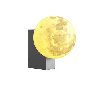 Trực Tuyến Bán Buôn Hiện Đại Nhựa Mặt Trăng Đèn Tường Deco Nhà Ngoài Trời Không Thấm Nước IP65 Thép Không Gỉ LED Cảm Biến Chuyển Động Mặt Trăng Tường Ánh Sáng - Product Image 1