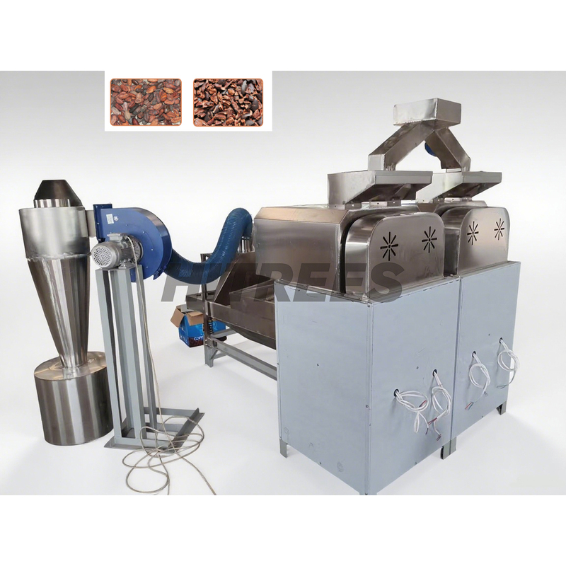 Smart Cocoa Peeling and Winnowing Machine