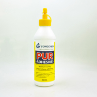 Colle liquide polyuréthane PUR pour le bois, adhésif scellant à durcissement à l'humidité pour la menuiserie