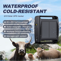 Rastreador GPS 4G Impermeable, Dispositivo de Rastreo GPS Solar, Rastreador GPS para Ganado