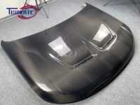 Capot en fibre de carbone simple face style SVR pour Land Rover Range Rover Sport
