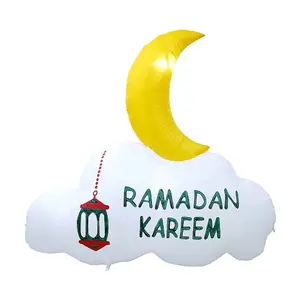2023 New Design Ramadan Decoration Inflatable Eid Outdoor Yard 5FT Tall With LED Light