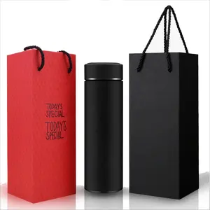 500ml Vacuum Insulated Stainless Steel 304 Double Wall Tumbler 17oz Thermos Flask with Tea Infuser Cold Thermal Performance Set