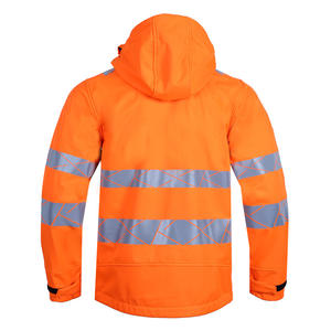 Chaqueta de Trabajo Reflectante de Alta Visibilidad Xinxiang, Ropa de Seguridad para Exteriores Resistente al Fuego y al Viento, para Otoño e Invierno - Product Image 2