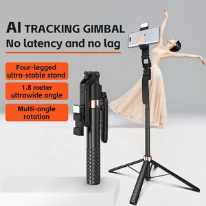 <span class=keywords><strong>ADYSS</strong></span> A101 Ai Intelligent Auto Face Tracking Selfie Stick Trépied Porte-téléphone Rotation 360° pour la prise de photos et le streaming en direct - Product Image 2