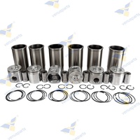 Convient au kit de révision de moteur John Deere 6.8L TRE66096 Power Tech 6068 6068T 6068D TRE507920 TRE515372 TRE507850 TRE55512 Liner Kit