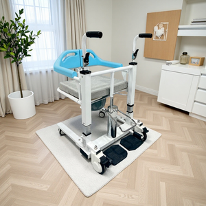<span class=keywords><strong>Chaise</strong></span> d'aisance de transfert <span class=keywords><strong>pour</strong></span> personnes âgées avec marcheurs Rollators en alliage d'aluminium une seconde pliante étanche <span class=keywords><strong>pour</strong></span> les personnes âgées handicapées - Product Image 1