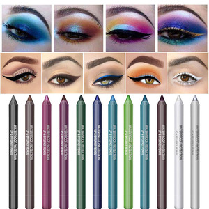 <span class=keywords><strong>Crayon</strong></span> pour les <span class=keywords><strong>yeux</strong></span> personnalisé OEM Maquillage Halloween Coloration Eyeliner multicolore Étiquetage privé - Product Image 1