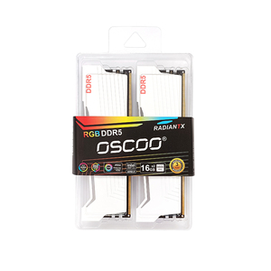 Mémoire RAM OSCOO DDR5 RGB Memoria 8 Go 16 Go 32 Go 4800 MHz 52000 MGZ 5600 MHz 6000 MHz DDR pour ordinateur de jeu de bureau - Product Image 1