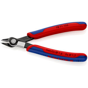 KNIPEX 78 71 125 อิเล็กทรอนิกส์ ซุปเปอร์ นิปส์พร้อมด้ามจับหลายส่วนประกอบขัดเงา 125 มม. - Product Image 2