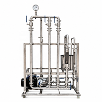 Filtre à membrane céramique HCCM en acier inoxydable à échelle pilote avec réservoir sous pression pour utilisation en laboratoire, réutilisation de l'eau, 110V/220V/380V