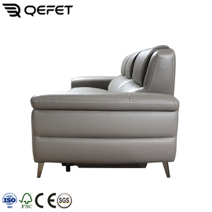 Poltrona reclinabile moderna, poltrona reclinabile, con vera <span class=keywords><strong>pelle</strong></span>, spugna di legno, imbottitura di <span class=keywords><strong>divani</strong></span> per soggiorno - Product Image 4