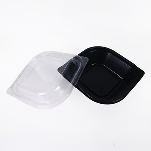 プラスチック製のクラムシェル型バーガーボックス - Product Image 6