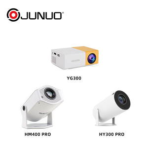 Fundición de pantalla de bajo costo YG300 <span class=keywords><strong>Mini</strong></span> proyector LED Reproductor de video multimedia para el hogar portátil 720P Compatible con USB Audio Proyector - Product Image 1