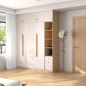 BALOM - Armario Modular de Madera de Estilo Moderno y Duradero con Puertas de Chapa de Madera para la Personalización de Toda la Casa, Muebles para el Hogar - Product Image 2
