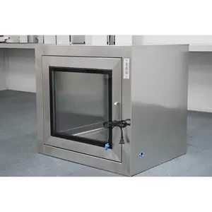 Dusty Free SS304 Pass BoxTransfer Window for Food Industry/Lab/Hospital with HEPA Filter