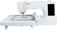 JUKKY ES5 Nouvelle Machine à Broder Informatisée à Tête Unique pour Usage Domestique et Commercial, Écran Tactile Couleur Haute Précision, Personnalisable