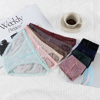 Culotte string en dentelle pour femme, sexy et séduisante, style français, ajourée, érotique, semi-transparente, respirante, taille basse, ODM, transfrontalier