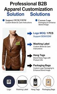 Giacca Blazer da <span class=keywords><strong>Uomo</strong></span> in PU con Logo Personalizzato all'Ingrosso, Collezione Autunno Inverno, Casual e Business, Disponibile in Taglie Forti - Product Image 2